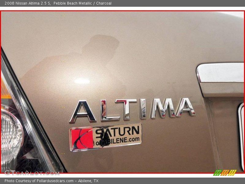 Pebble Beach Metallic / Charcoal 2008 Nissan Altima 2.5 S