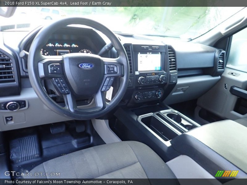 Lead Foot / Earth Gray 2018 Ford F150 XL SuperCab 4x4