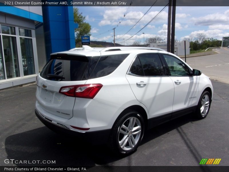 Summit White / Medium Ash Gray 2021 Chevrolet Equinox Premier AWD
