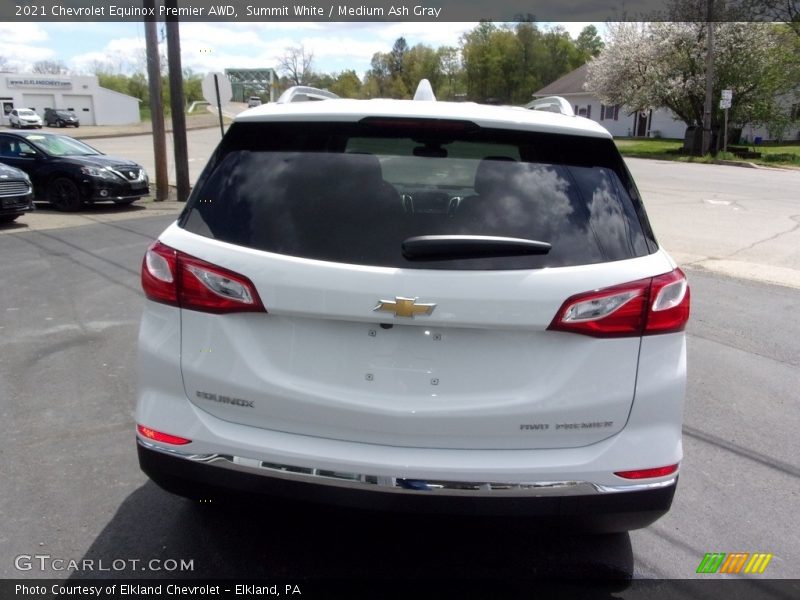 Summit White / Medium Ash Gray 2021 Chevrolet Equinox Premier AWD