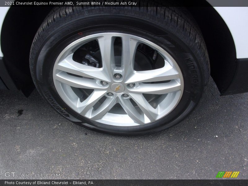 Summit White / Medium Ash Gray 2021 Chevrolet Equinox Premier AWD