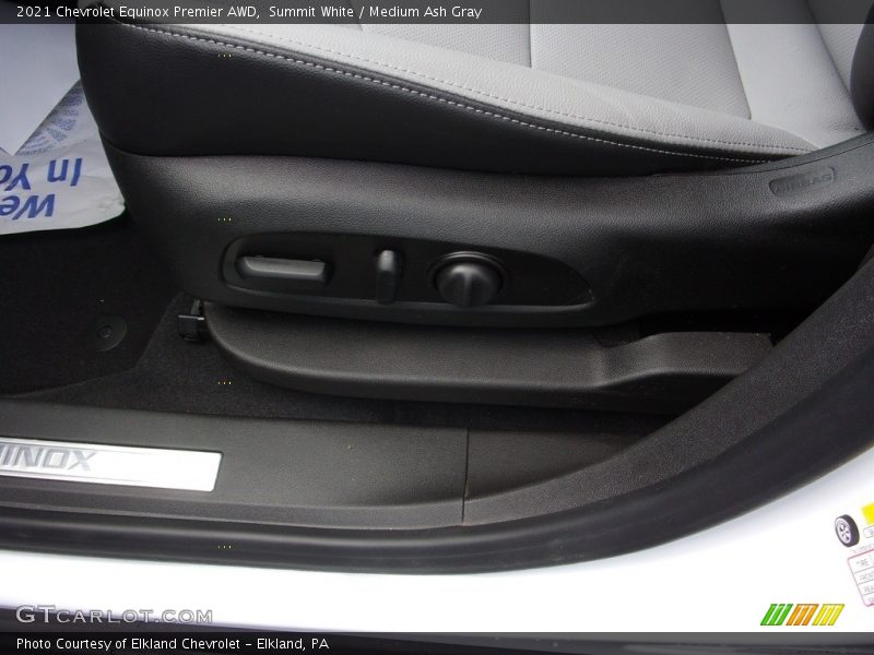 Summit White / Medium Ash Gray 2021 Chevrolet Equinox Premier AWD