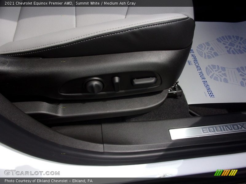 Summit White / Medium Ash Gray 2021 Chevrolet Equinox Premier AWD
