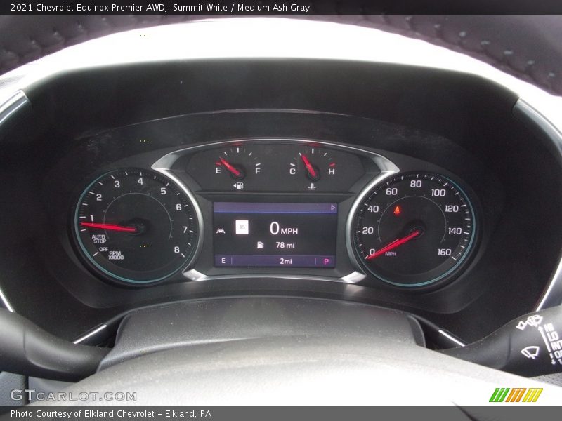 Summit White / Medium Ash Gray 2021 Chevrolet Equinox Premier AWD