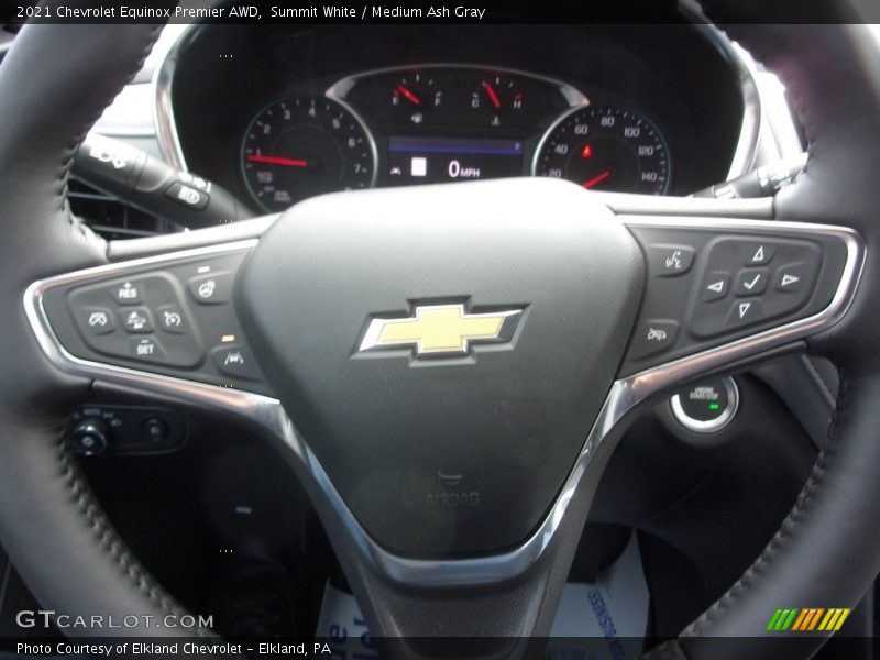 Summit White / Medium Ash Gray 2021 Chevrolet Equinox Premier AWD