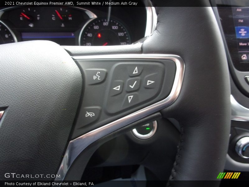 Summit White / Medium Ash Gray 2021 Chevrolet Equinox Premier AWD