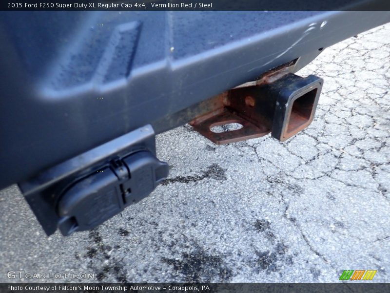 Vermillion Red / Steel 2015 Ford F250 Super Duty XL Regular Cab 4x4