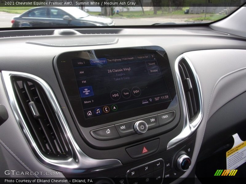 Summit White / Medium Ash Gray 2021 Chevrolet Equinox Premier AWD