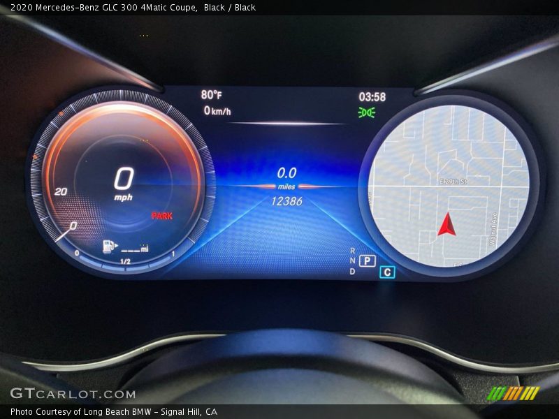  2020 GLC 300 4Matic Coupe 300 4Matic Coupe Gauges