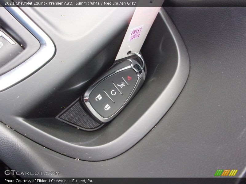 Summit White / Medium Ash Gray 2021 Chevrolet Equinox Premier AWD