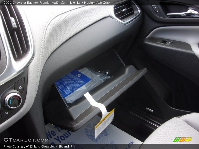Summit White / Medium Ash Gray 2021 Chevrolet Equinox Premier AWD