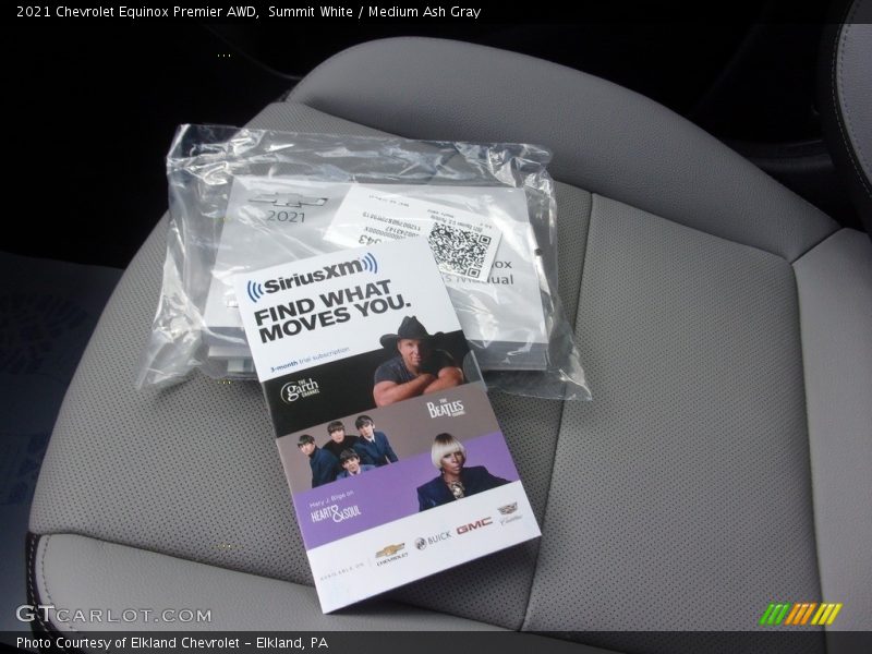 Summit White / Medium Ash Gray 2021 Chevrolet Equinox Premier AWD