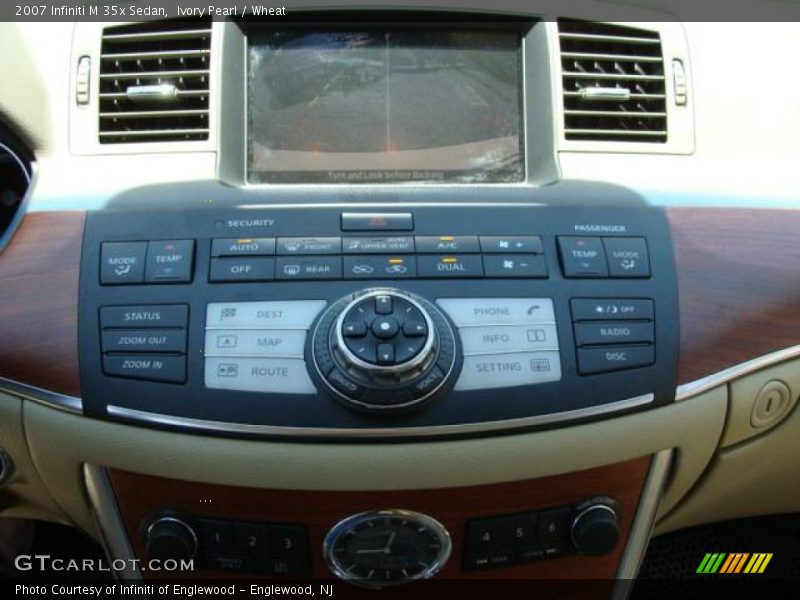 Ivory Pearl / Wheat 2007 Infiniti M 35x Sedan