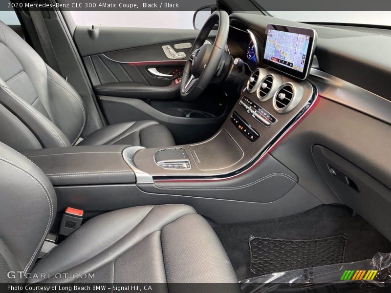 Dashboard of 2020 GLC 300 4Matic Coupe