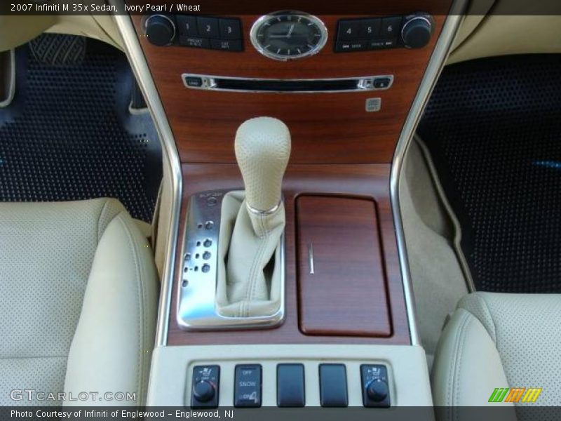 Ivory Pearl / Wheat 2007 Infiniti M 35x Sedan