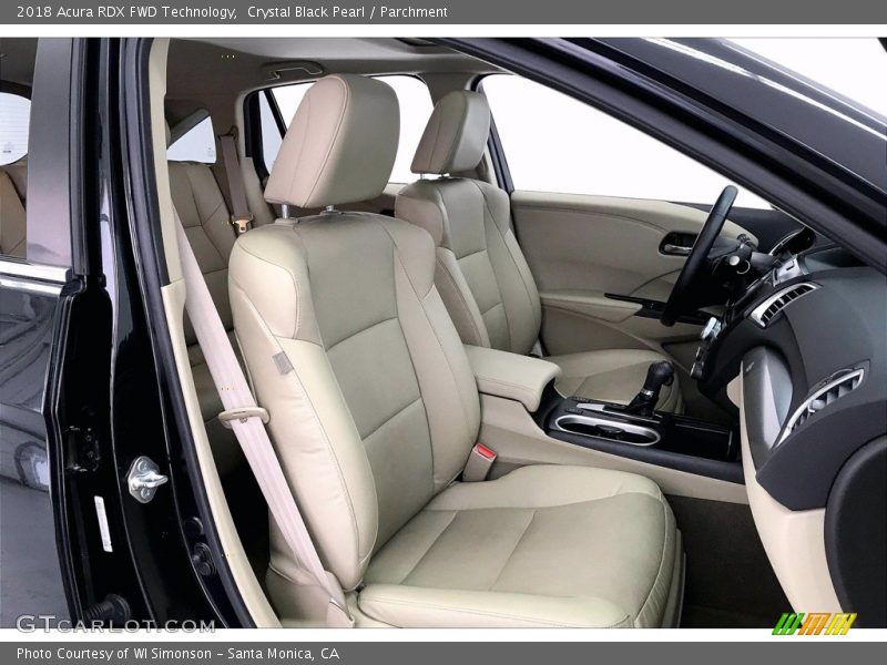 Crystal Black Pearl / Parchment 2018 Acura RDX FWD Technology