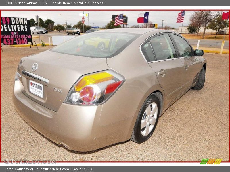 Pebble Beach Metallic / Charcoal 2008 Nissan Altima 2.5 S