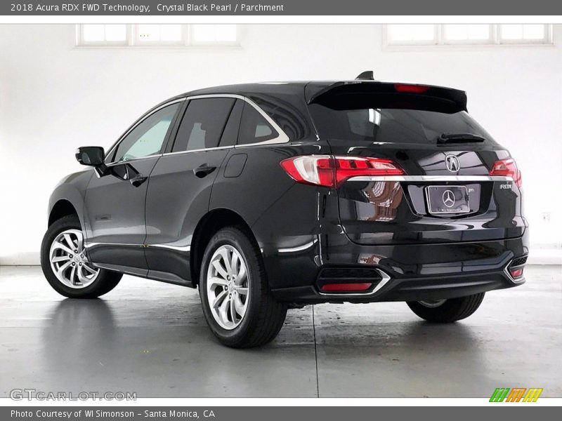 Crystal Black Pearl / Parchment 2018 Acura RDX FWD Technology