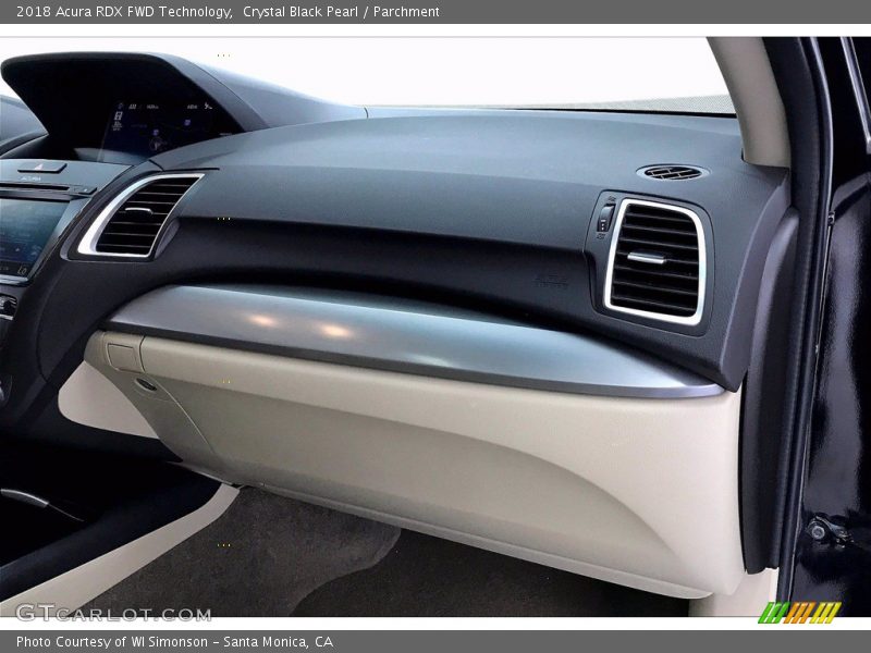 Crystal Black Pearl / Parchment 2018 Acura RDX FWD Technology
