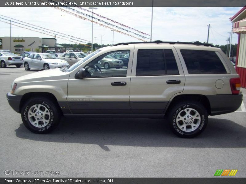 Champagne Pearl / Sandstone 2001 Jeep Grand Cherokee Laredo 4x4