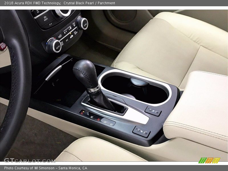 Crystal Black Pearl / Parchment 2018 Acura RDX FWD Technology
