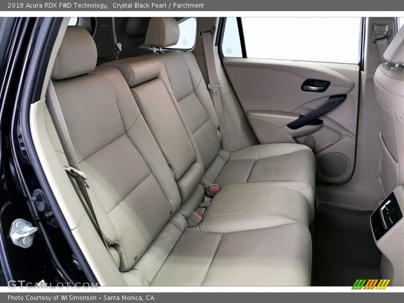 Crystal Black Pearl / Parchment 2018 Acura RDX FWD Technology