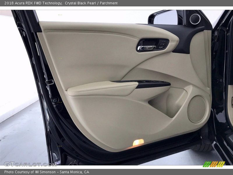 Crystal Black Pearl / Parchment 2018 Acura RDX FWD Technology