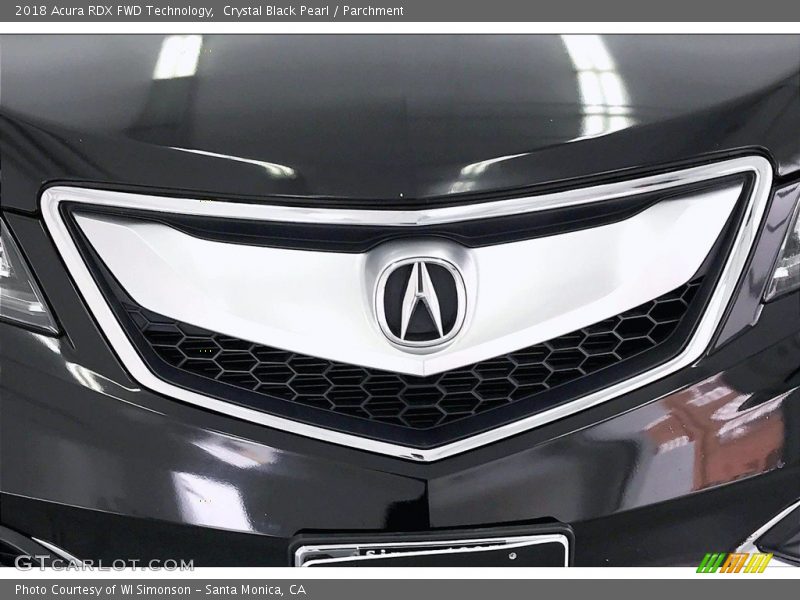 Crystal Black Pearl / Parchment 2018 Acura RDX FWD Technology