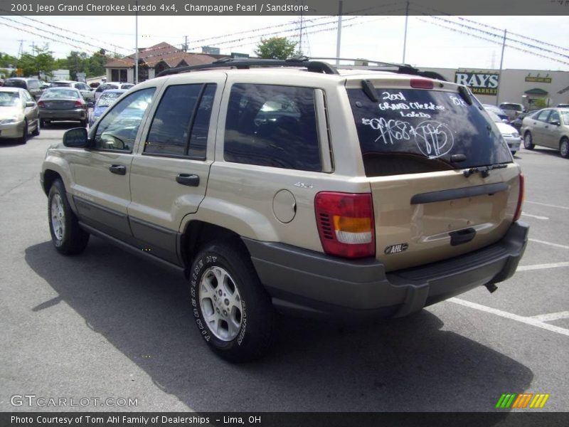 Champagne Pearl / Sandstone 2001 Jeep Grand Cherokee Laredo 4x4