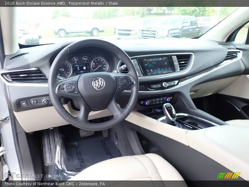 Pepperdust Metallic / Shale 2018 Buick Enclave Essence AWD