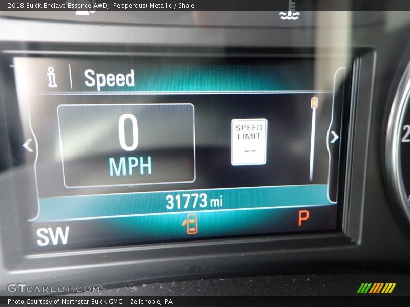 Pepperdust Metallic / Shale 2018 Buick Enclave Essence AWD