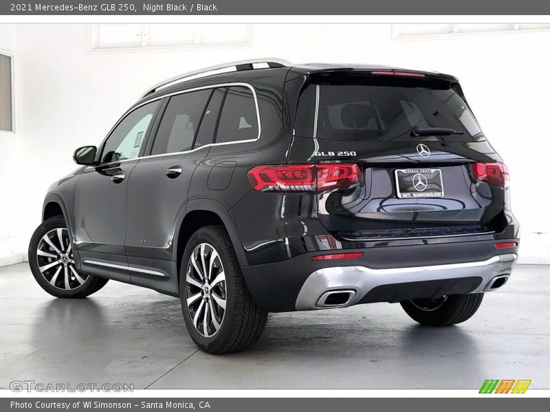 Night Black / Black 2021 Mercedes-Benz GLB 250