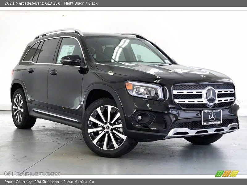 Night Black / Black 2021 Mercedes-Benz GLB 250