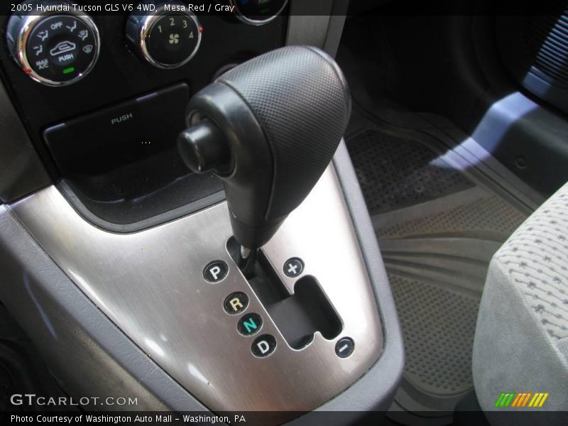 Mesa Red / Gray 2005 Hyundai Tucson GLS V6 4WD