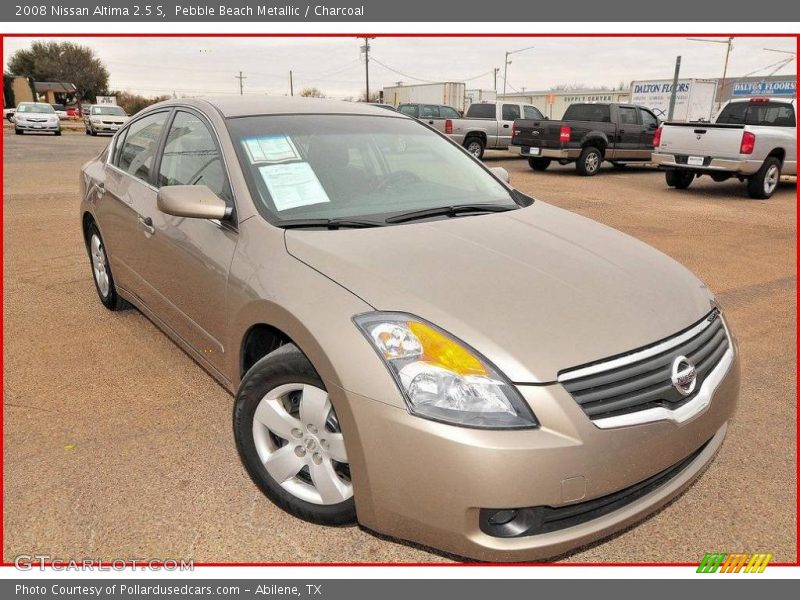 Pebble Beach Metallic / Charcoal 2008 Nissan Altima 2.5 S