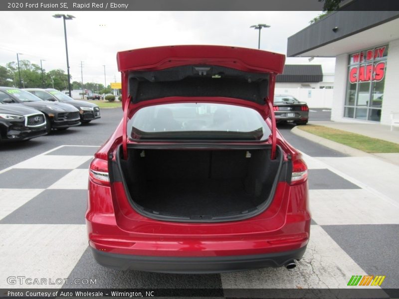 Rapid Red / Ebony 2020 Ford Fusion SE