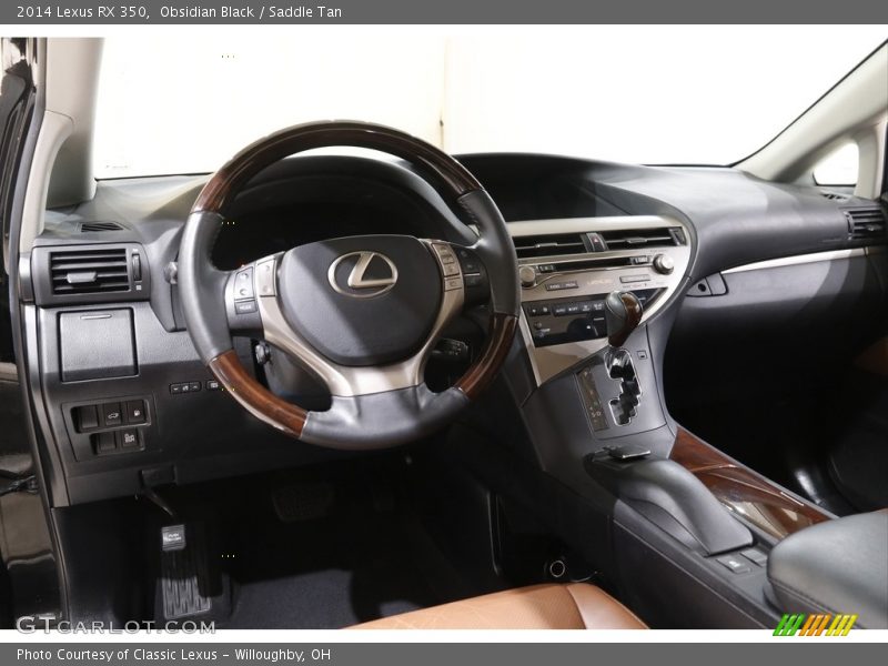 Controls of 2014 RX 350