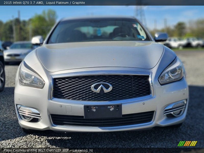 Liquid Platinum / Graphite 2015 Infiniti Q70 3.7 AWD