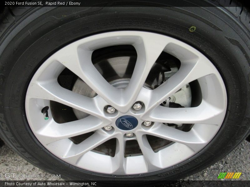 Rapid Red / Ebony 2020 Ford Fusion SE