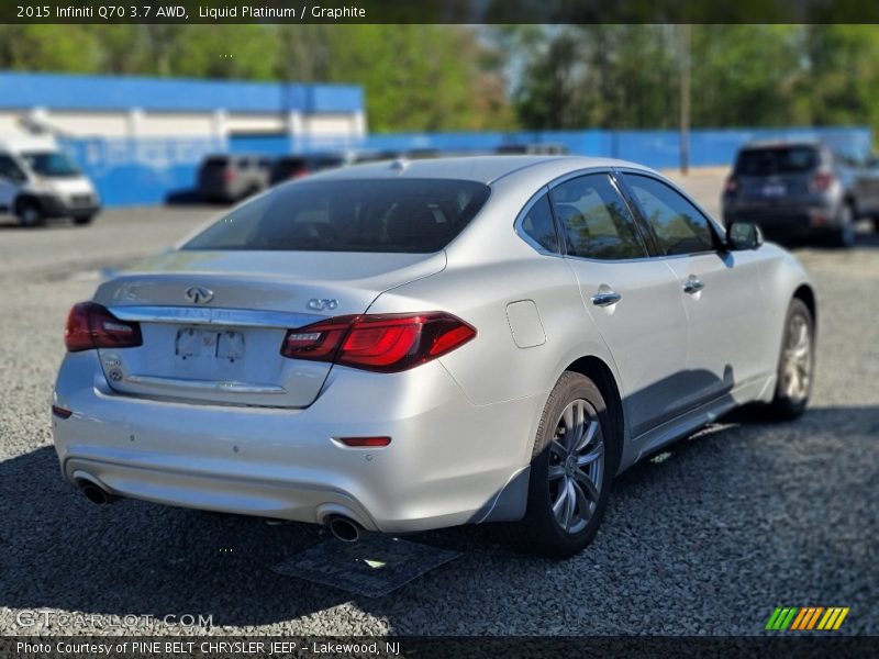 Liquid Platinum / Graphite 2015 Infiniti Q70 3.7 AWD