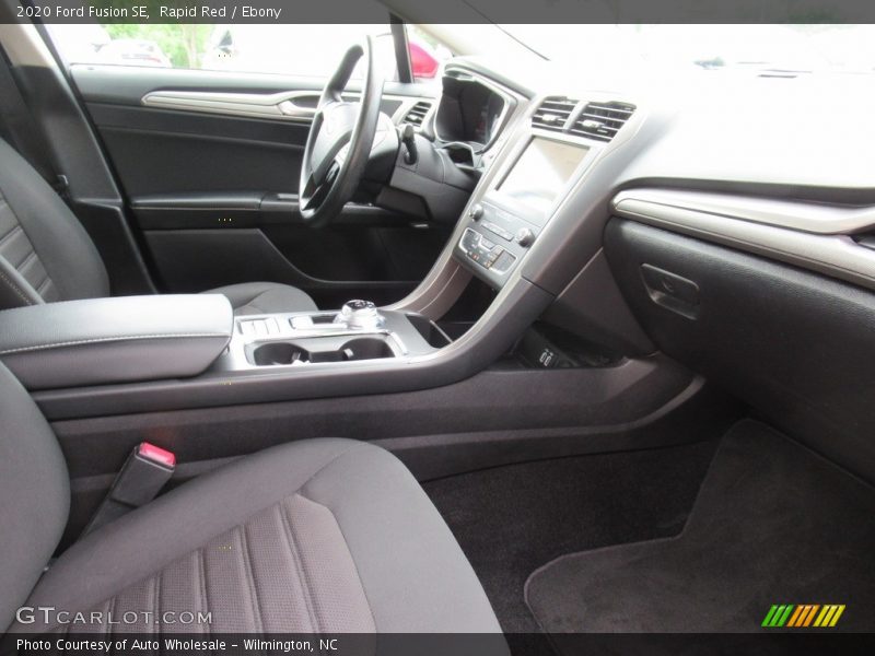 Rapid Red / Ebony 2020 Ford Fusion SE