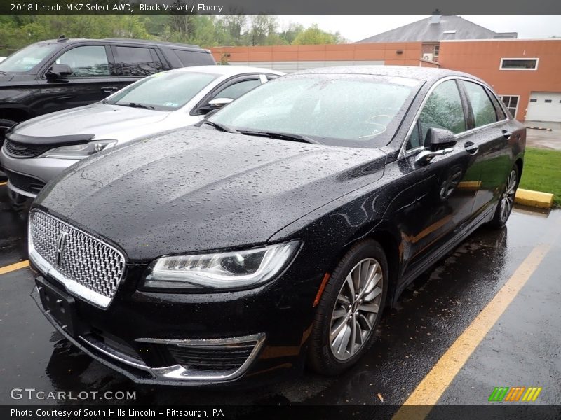 Black Velvet / Ebony 2018 Lincoln MKZ Select AWD