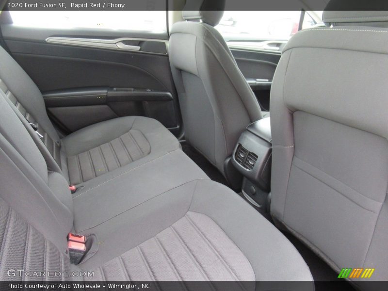 Rapid Red / Ebony 2020 Ford Fusion SE