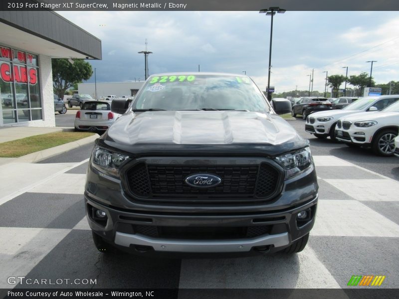 Magnetic Metallic / Ebony 2019 Ford Ranger XLT SuperCrew