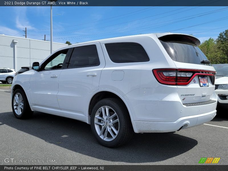 Vice White / Black 2021 Dodge Durango GT AWD