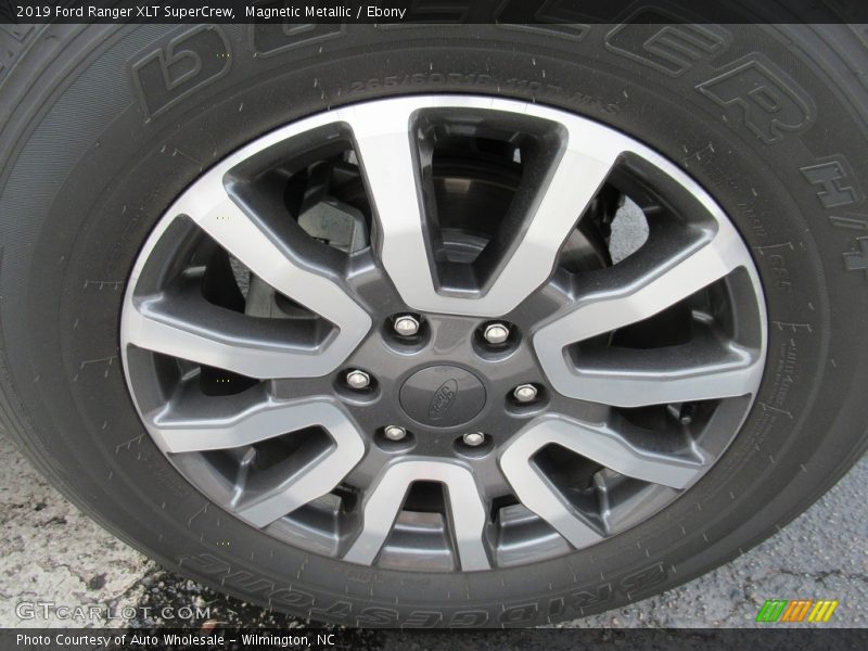 Magnetic Metallic / Ebony 2019 Ford Ranger XLT SuperCrew