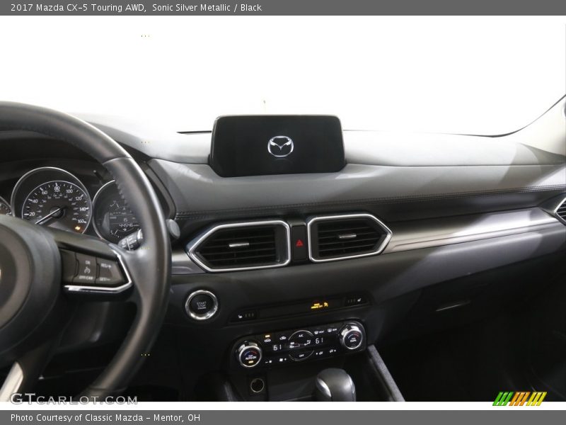 Sonic Silver Metallic / Black 2017 Mazda CX-5 Touring AWD