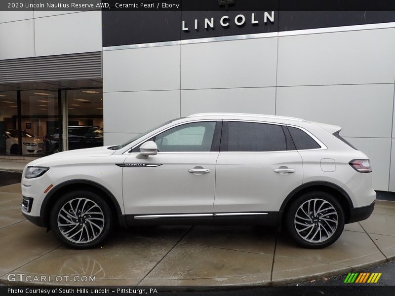  2020 Nautilus Reserve AWD Ceramic Pearl