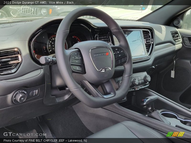 Vice White / Black 2021 Dodge Durango GT AWD