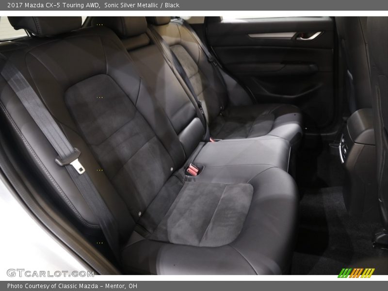 Sonic Silver Metallic / Black 2017 Mazda CX-5 Touring AWD